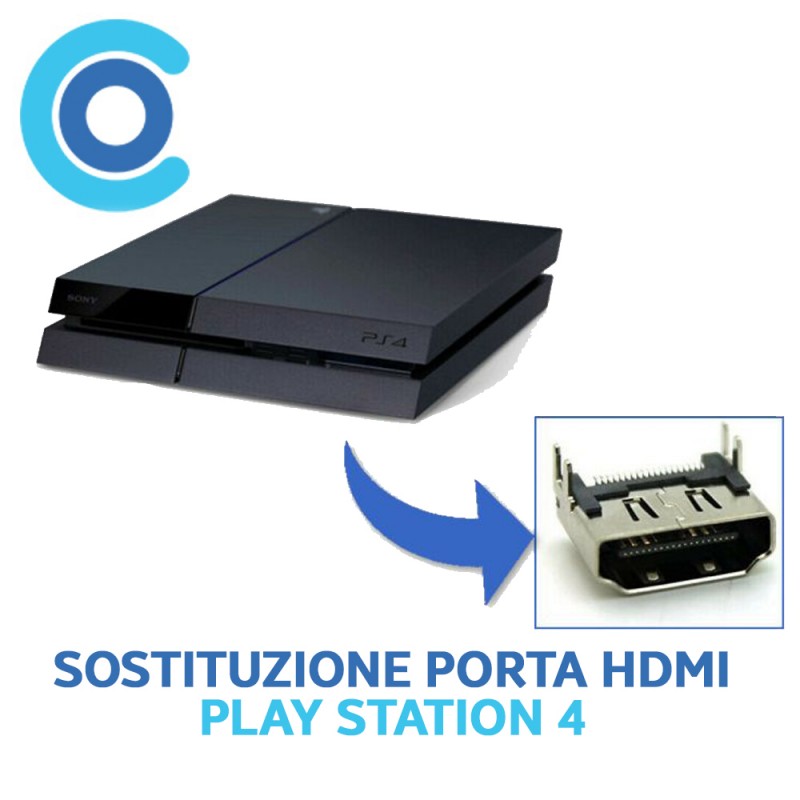 RIPARAZIONE HDMI PS4 COMUNICARE OGGI